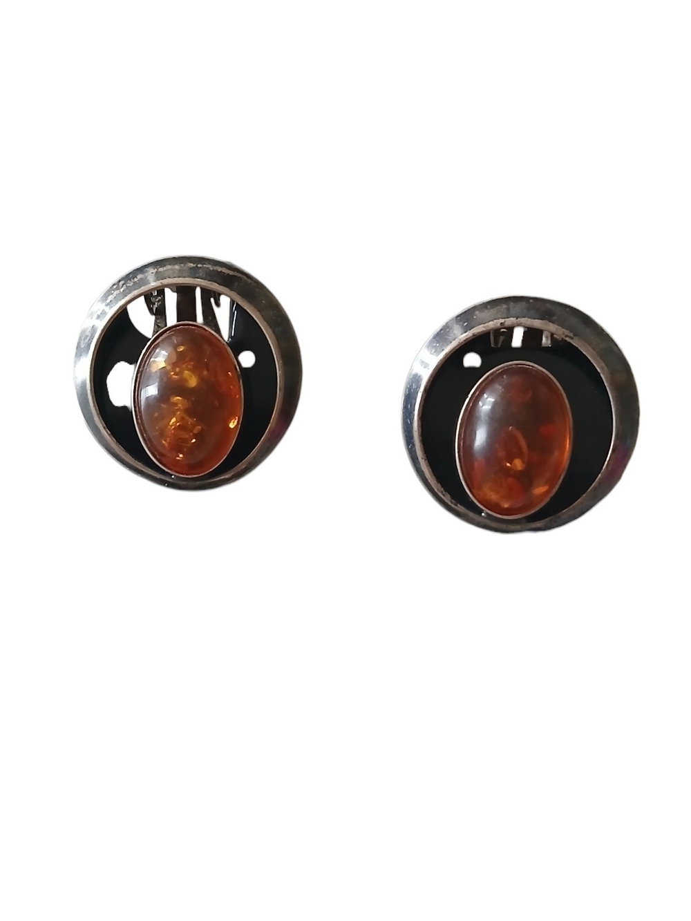 Vintage Clip On Earrings.